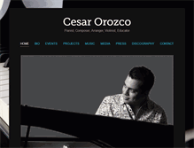 Tablet Screenshot of cesarorozco.net